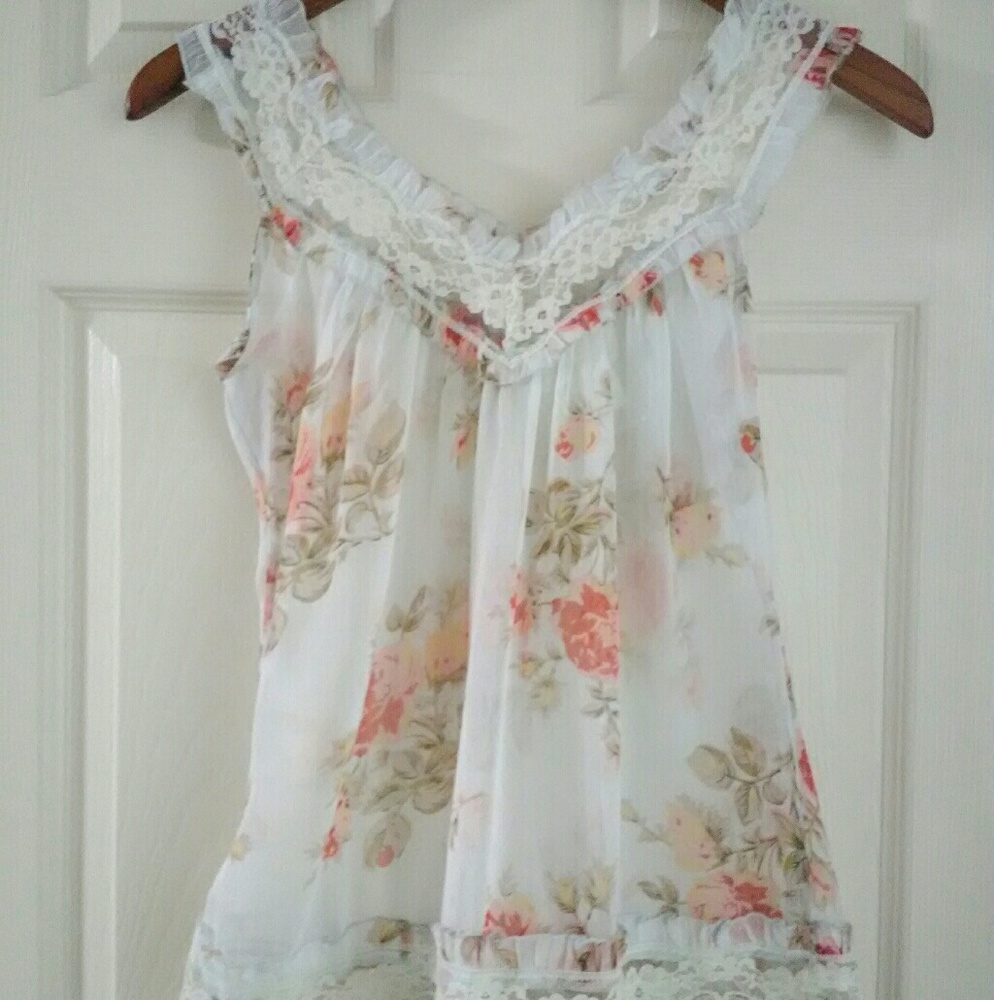 Women's Floral Tank